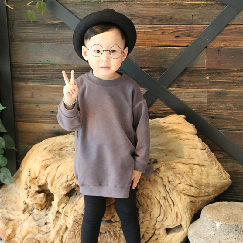 YE5083新しいスタイル秋韓国男の子ロングパーカー-キッズ服　シャツ、トップス問屋・仕入れ・卸・卸売り