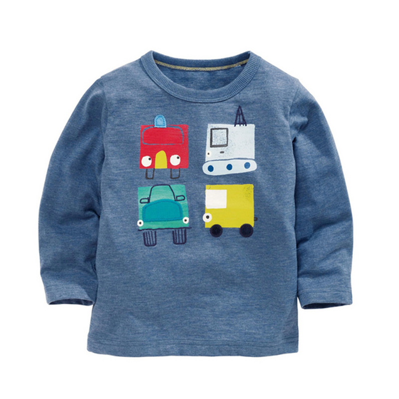 YE1355秋ラウンドネック柔らかい綿ファッション子供男の子tシャツ-キッズ服　シャツ、トップス問屋・仕入れ・卸・卸売り