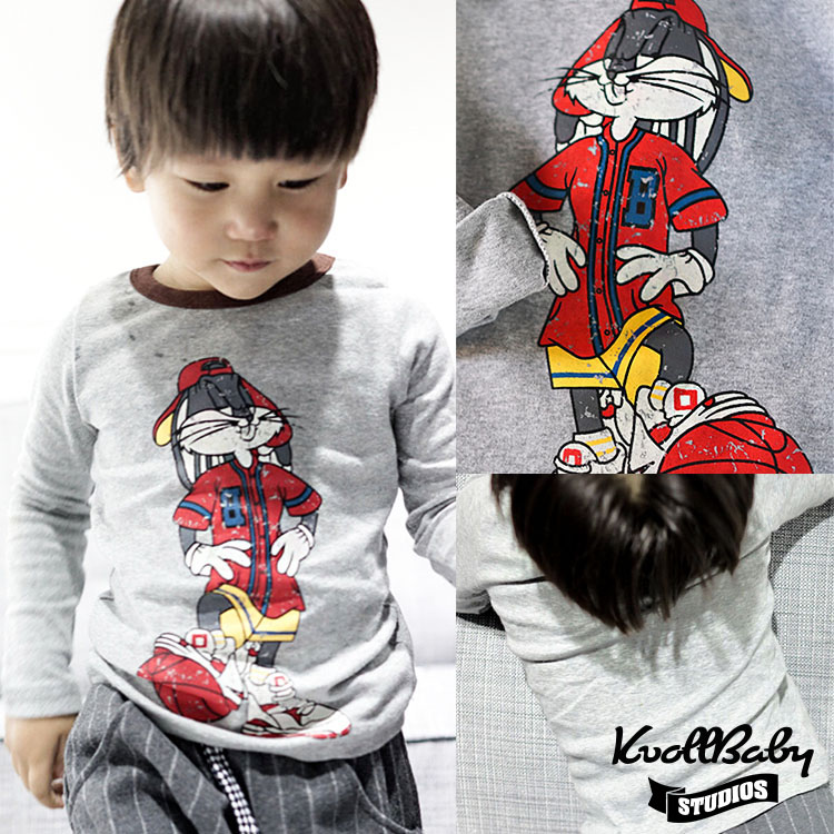 2016ファッション男の子tシャツロングスリーブ-キッズ服　Tシャツ問屋・仕入れ・卸・卸売り