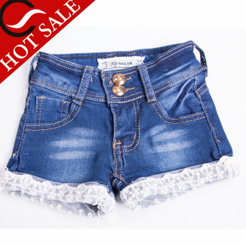 ミニセクシーな女の子のジーンズのショートパンツデニムのショートパンツの女性のジーンズ-キッズ服　ジーンズ問屋・仕入れ・卸・卸売り
