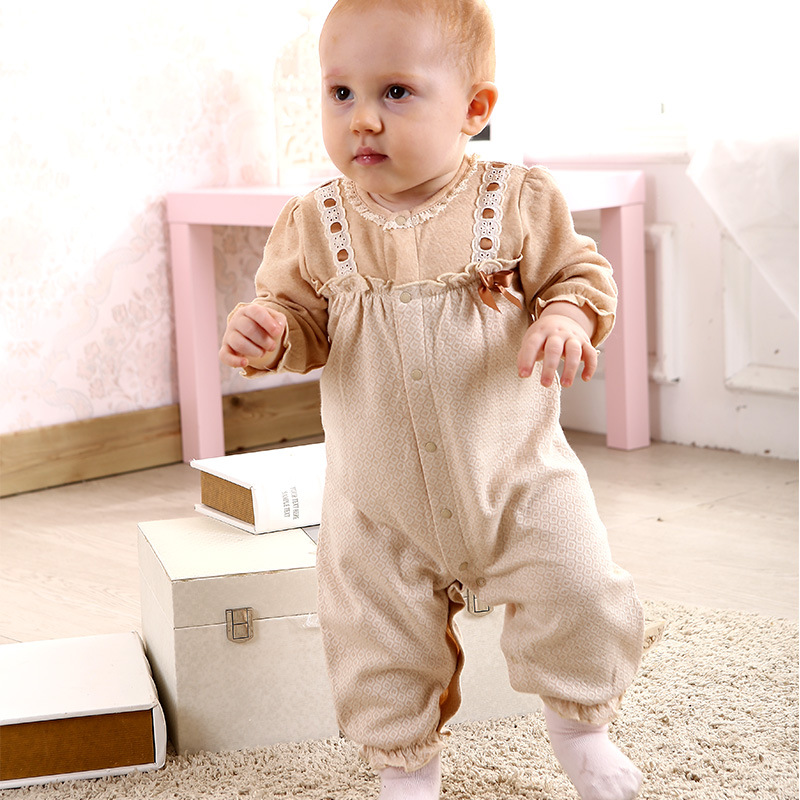 YF7291春2016ヨーロッパスタイル若い子供ジャンプスーツ赤ちゃん女の子ロンパーススーツ-キッズ服　シャツ、トップス問屋・仕入れ・卸・卸売り