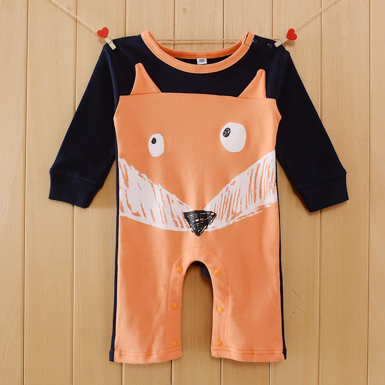 YF7267新しいスタイル綿2016動物ジャンプスーツ赤ちゃん登る服衣服-キッズ服　シャツ、トップス問屋・仕入れ・卸・卸売り