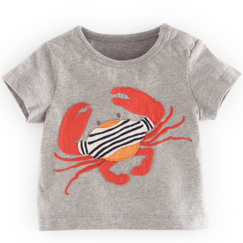 YE2061ヨーロッパスタイル半袖ボーイズtシャツ純粋な綿高品質キッズtシャツ-キッズ服　シャツ、トップス問屋・仕入れ・卸・卸売り