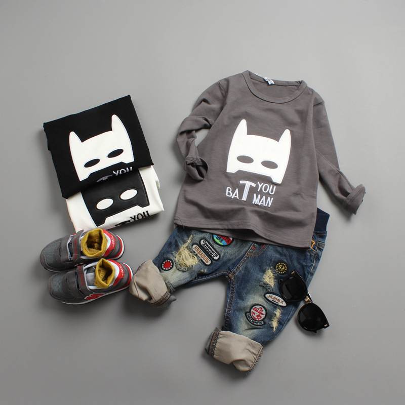 YE2022韓国子供服刺繍綿の漫画若い男の子tシャツ2016-問屋・仕入れ・卸・卸売り