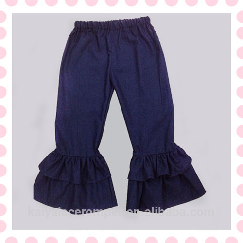 ホット販売キッズ摩耗パンツフリル女の子ジャンパンツ-キッズ服　ジーンズ問屋・仕入れ・卸・卸売り