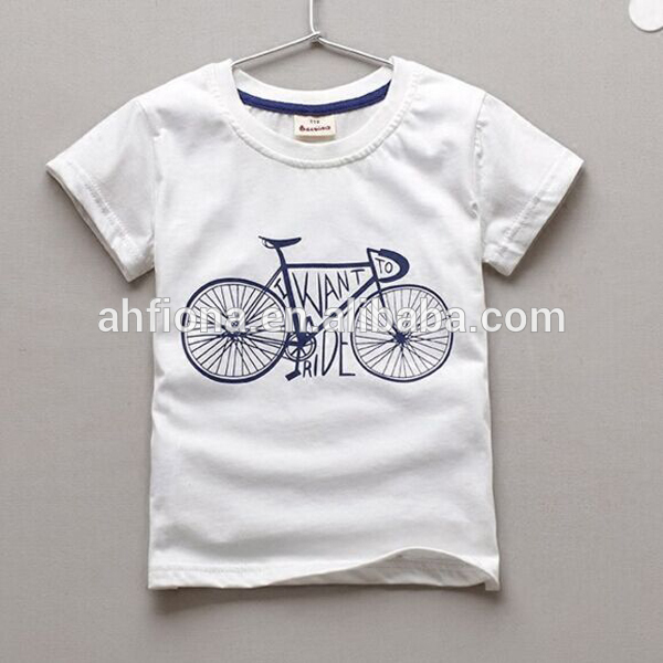 F10084F卸売子供の服カジュアル男の子プリント夏のtシャツ-キッズ服　シャツ、トップス問屋・仕入れ・卸・卸売り