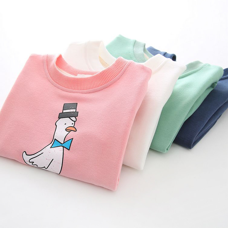 YE1283純粋な綿子供パーカー かわいい漫画男の子女の子tシャツ-問屋・仕入れ・卸・卸売り