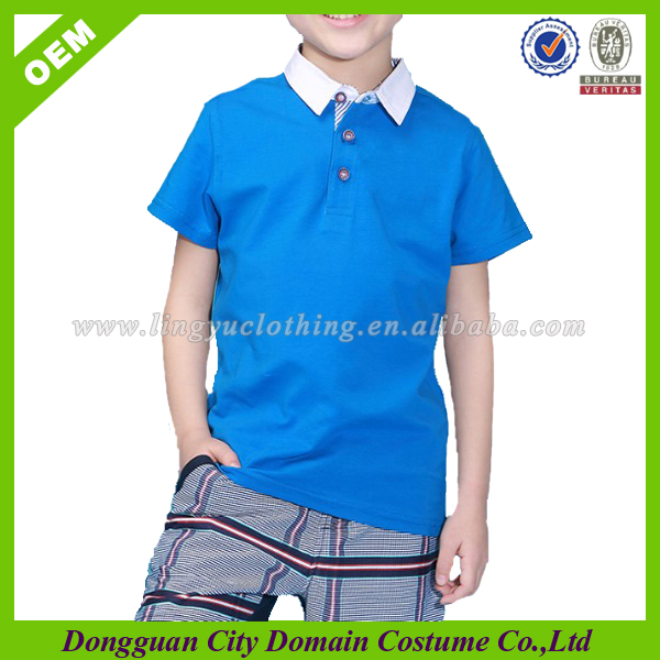 トップセールスの子ポロシャツ、 の赤ん坊のワイシャツ、 の子供のシャツ( lvt0800028)-キッズ服　Tシャツ問屋・仕入れ・卸・卸売り