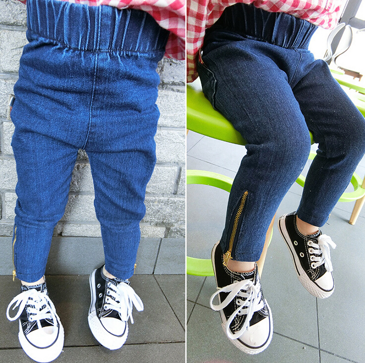 最新のファッション鉛筆ジーンズ用キッズ女の子-キッズ服　ジーンズ問屋・仕入れ・卸・卸売り