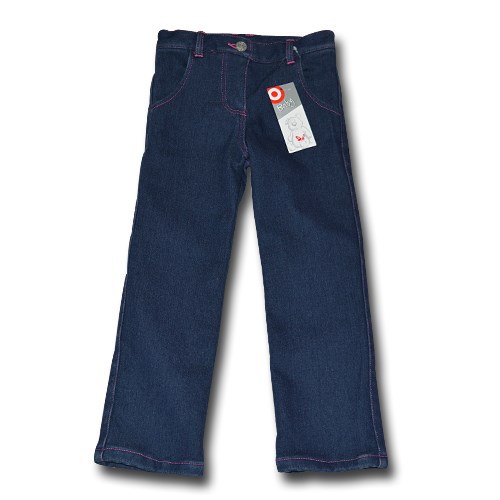 新しいデザインの女の子の2015ダークブルーフリースはジーンズをライニング-キッズ服　ジーンズ問屋・仕入れ・卸・卸売り