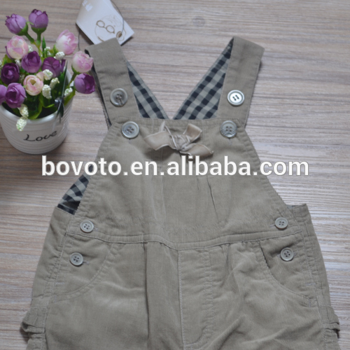 赤ちゃんの女の子のための純粋な綿のサスペンダーのズボンの子供たちが着用-キッズ服　ジーンズ問屋・仕入れ・卸・卸売り