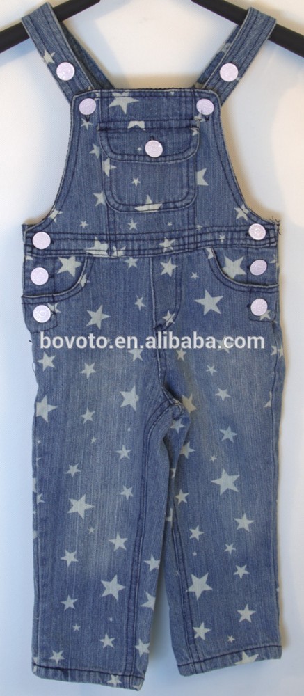 赤ん坊のジーンズの子供用キッズファッション衣類ブレースのジーンズの販売-キッズ服　ジーンズ問屋・仕入れ・卸・卸売り