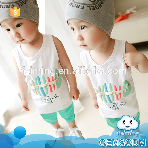 中国サプライヤー卸売2016最新デザイン韓国夏子供服クール ブランド男の子マッチング子供服セット-問屋・仕入れ・卸・卸売り