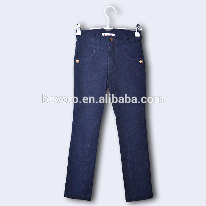 2014年最新の韓国の女の子の子供のデニムジーンズの女の子のズボン-キッズ服　ジーンズ問屋・仕入れ・卸・卸売り