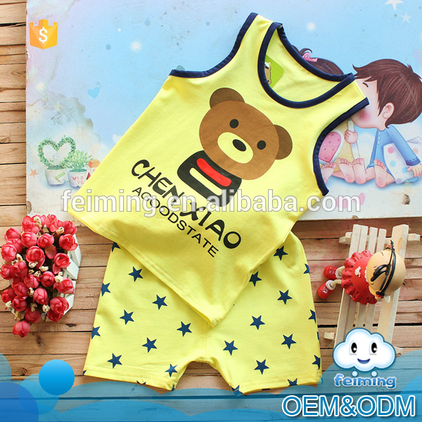 ブランド子供服工場価格安い新生児かわいいクマ子供服寝具子供服セット-問屋・仕入れ・卸・卸売り