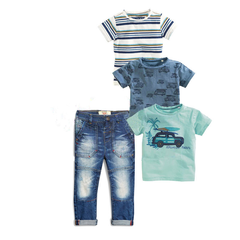 2016ヨーロッパ子供の男の子ブティック服卸売4ピースセット子供服衣装-キッズ服　セット問屋・仕入れ・卸・卸売り