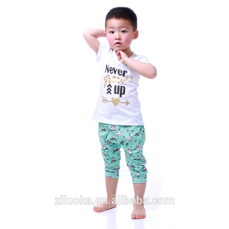 カジュアル着用衣装誕生日服かわいい赤ちゃん男の子服セット-キッズ服　セット問屋・仕入れ・卸・卸売り