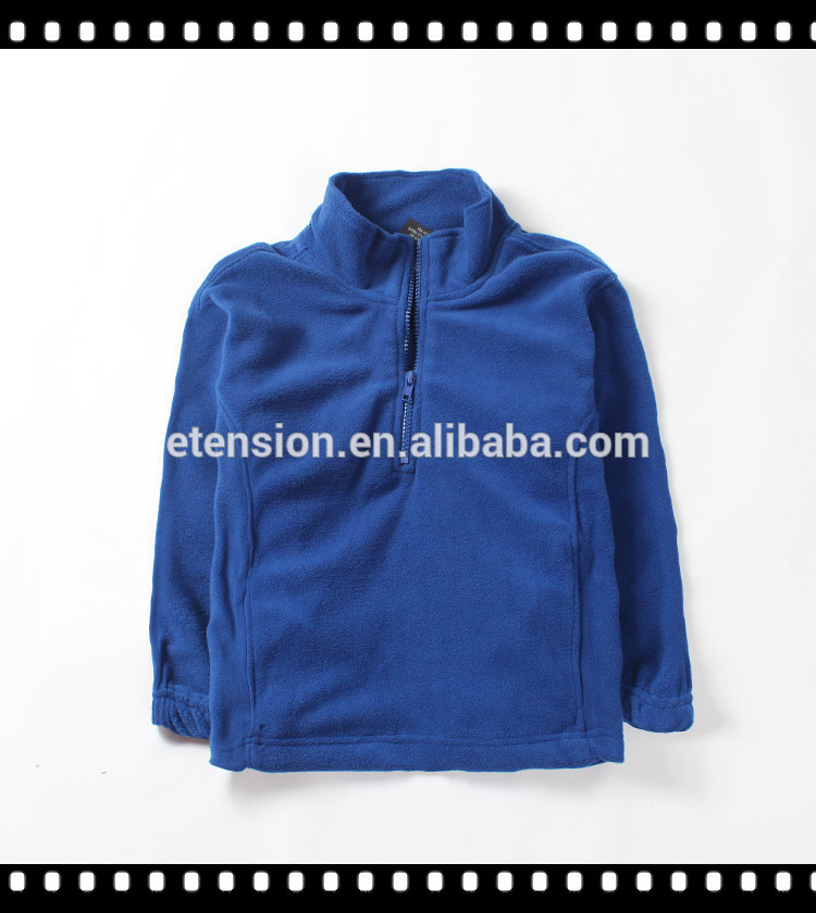 子供のフリース1/4ジップアップ-キッズ服　ジャケット問屋・仕入れ・卸・卸売り