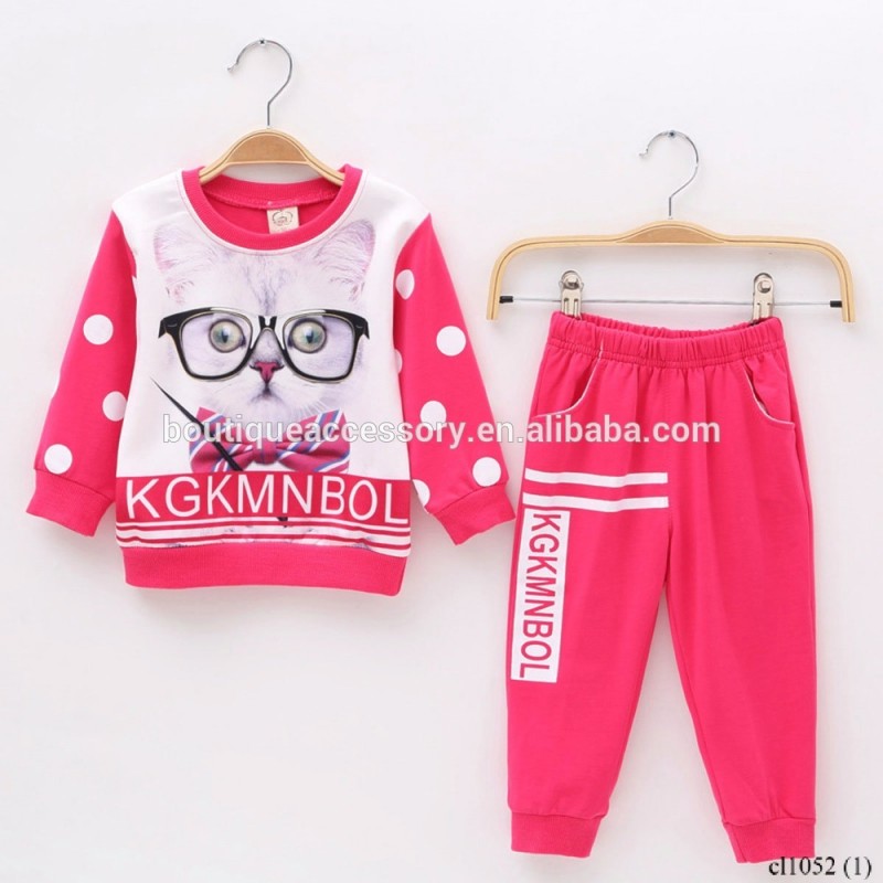 秋冬男の子女の子子供発汗服セットフリース服セット-キッズ服　セット問屋・仕入れ・卸・卸売り