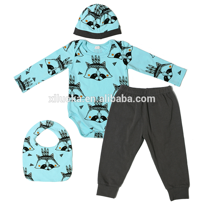 2016クリスマス4ピース赤ちゃん男の子スーツ-キッズ服　セット問屋・仕入れ・卸・卸売り