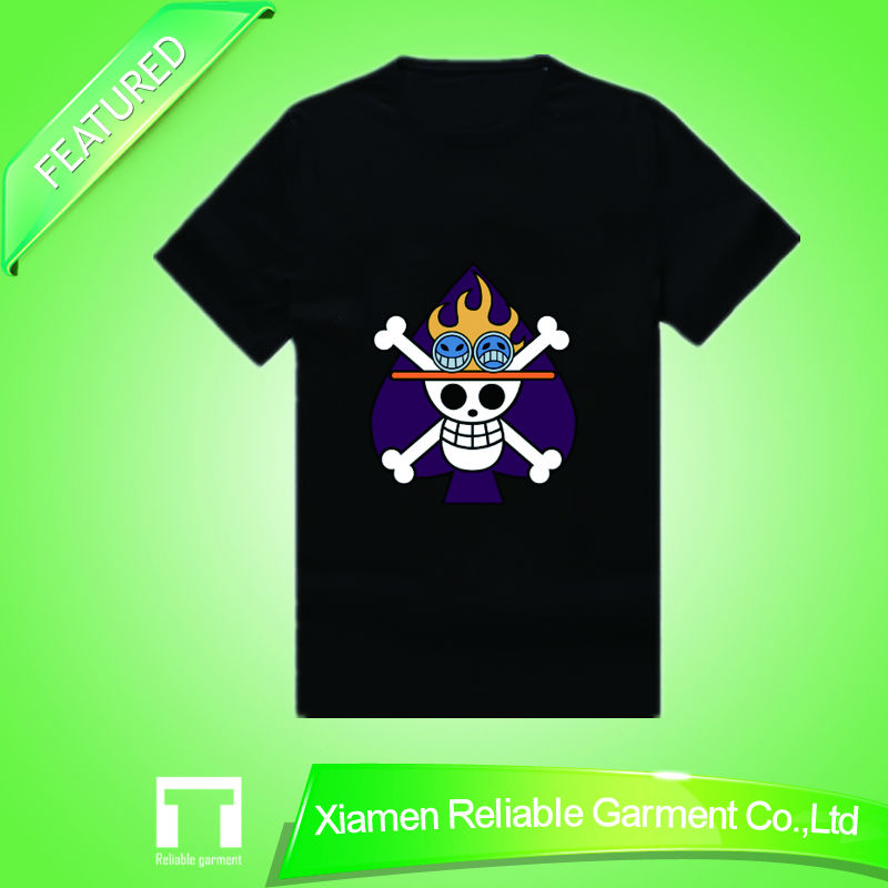 100%綿2016夏男の子黒カスタムtシャツ-キッズ服　Tシャツ問屋・仕入れ・卸・卸売り