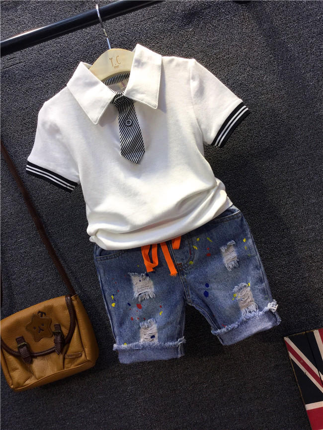 F20291Aヨーロッパスタイル子供服セット若い男の子服高品質子供シャツパンツ2ピース用キッズ-キッズ服　セット問屋・仕入れ・卸・卸売り