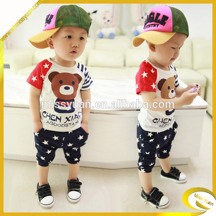 ファッション最高品質の中国工場2015coll男の子服スーツ-キッズ服　Tシャツ問屋・仕入れ・卸・卸売り