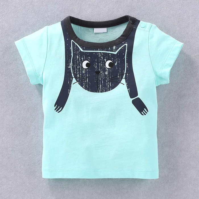 素敵なtシャツでかわいい猫プリント子供着用卸売-キッズ服　Tシャツ問屋・仕入れ・卸・卸売り