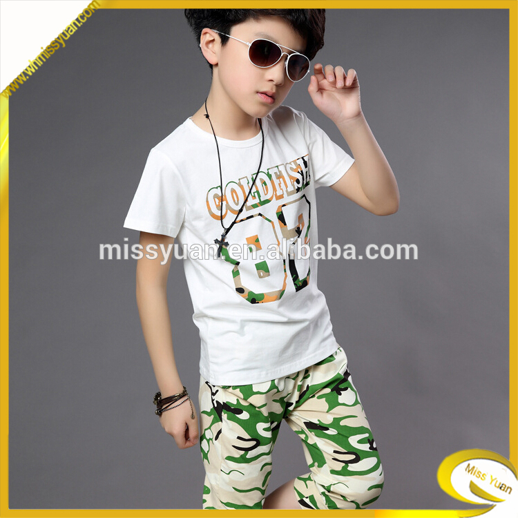 熱い販売男の子綿100％o- ネック半袖t- 男の子用シャツ/ファッション子供のワイシャツ-キッズ服　Tシャツ問屋・仕入れ・卸・卸売り