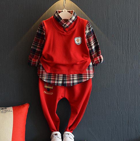 2016秋子供2ピースセット用男の子服-キッズ服　セット問屋・仕入れ・卸・卸売り