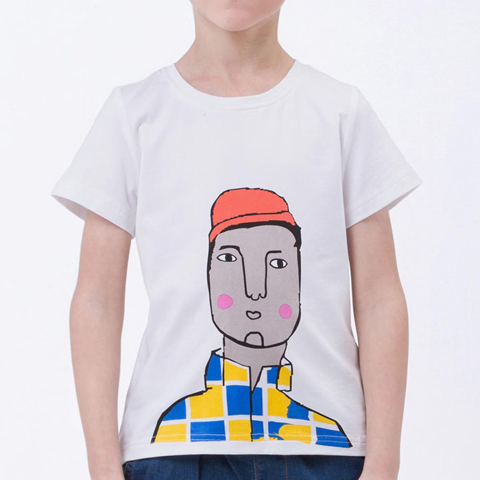 コンフォートラブリープリントoネックキッズtシャツ卸売-キッズ服　Tシャツ問屋・仕入れ・卸・卸売り