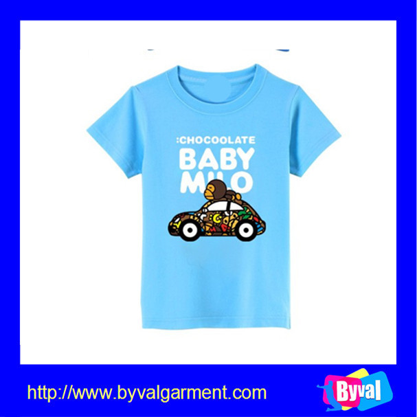 新製品2015子供衣服有機tシャツ子供-キッズ服　Tシャツ問屋・仕入れ・卸・卸売り