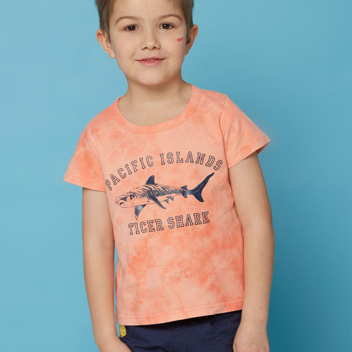 新しいスタイルトレンド快適なtシャツ男の子デザイン印刷-キッズ服　Tシャツ問屋・仕入れ・卸・卸売り