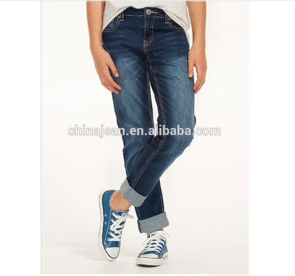 新しいファッションスタイル卸売子供のジーンズのズボンの女の子カラースキニー弾性パンツ( jxw1019)-キッズ服　ジーンズ問屋・仕入れ・卸・卸売り