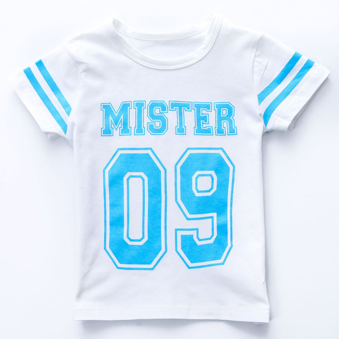 Oem白印刷ラウンドネックtシャツ子供服-キッズ服　Tシャツ問屋・仕入れ・卸・卸売り