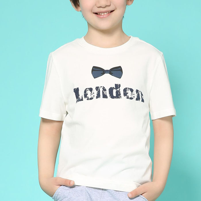 クルーネック印刷白卸売tシャツメキシコ-キッズ服　Tシャツ問屋・仕入れ・卸・卸売り