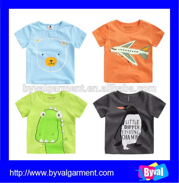 カスタムデザイン印刷通気性tシャツブランクtシャツ、子供tシャツ-キッズ服　Tシャツ問屋・仕入れ・卸・卸売り