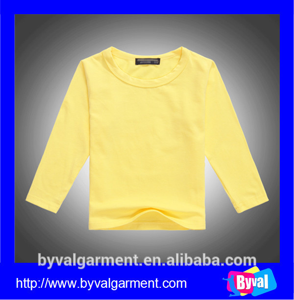 品質カスタム100%コットン子供ロングtシャツ卸売-キッズ服　Tシャツ問屋・仕入れ・卸・卸売り