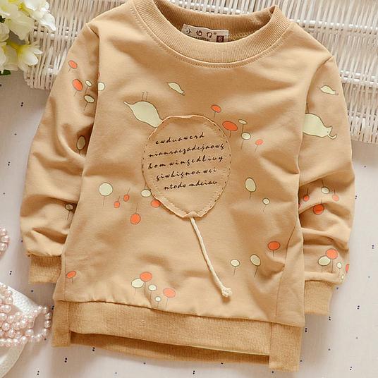 赤ちゃん長袖トップス服-キッズ服　Tシャツ問屋・仕入れ・卸・卸売り