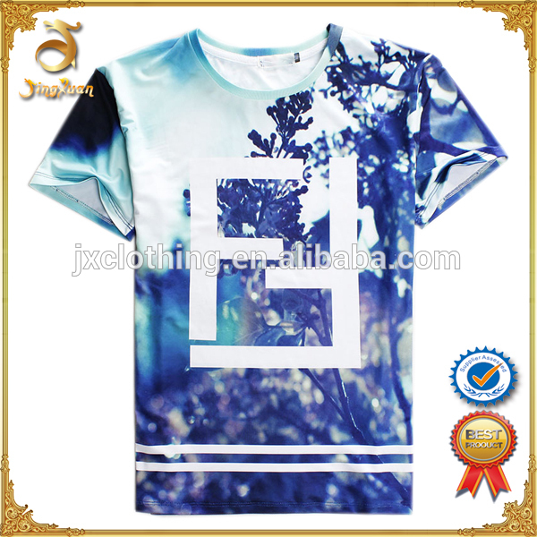 100%ポリエステルすべてにわたって昇華印刷男の子tシャツ子供服カスタムtシャツ-キッズ服　Tシャツ問屋・仕入れ・卸・卸売り