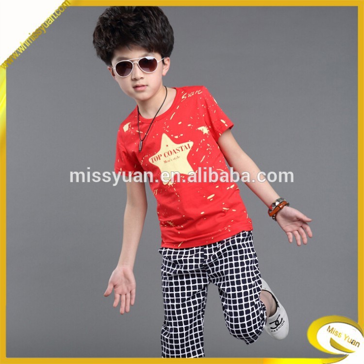 高品質子供新しいスタイルトン- 男の子用シャツ-キッズ服　Tシャツ問屋・仕入れ・卸・卸売り