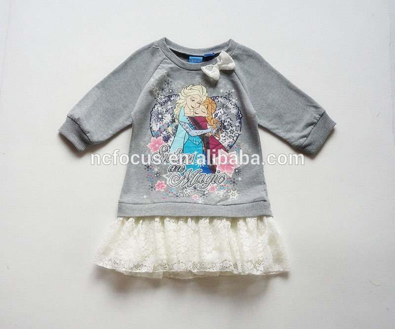 安い卸売かわいい子供のスエットパーカープルオーバードレス女の子子供ファッションジャケット用-キッズ服　パーカー、スウェットシャツ問屋・仕入れ・卸・卸売り