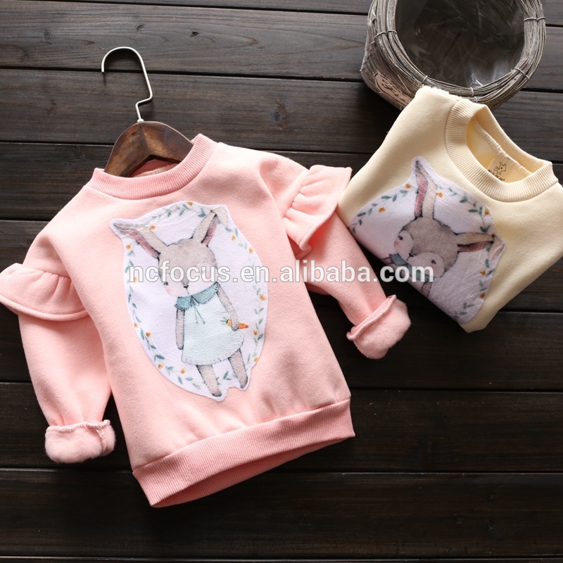 最高品質のレースのアップ子供のパーカー、 かわいい韓国のdesginパーカー卸売、 女の子のスウェットシャツ-キッズ服　パーカー、スウェットシャツ問屋・仕入れ・卸・卸売り