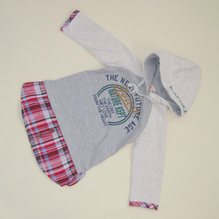 ノベルティr&hロングスリーブプルオーバー綿ステッチ子供のhoodie-キッズ服　パーカー、スウェットシャツ問屋・仕入れ・卸・卸売り
