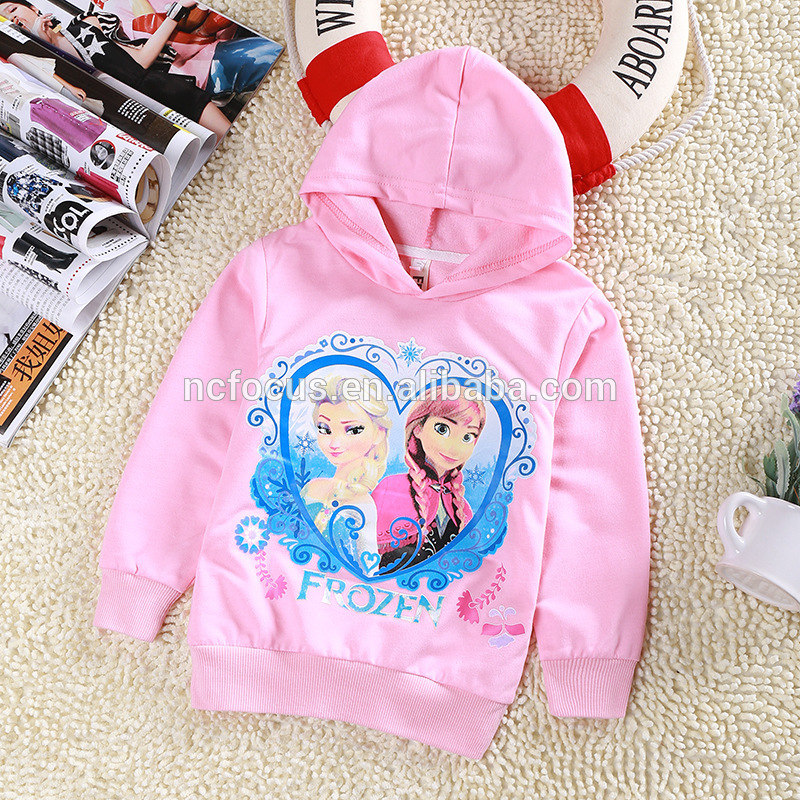子供の女の子のパーカーの子供のための肉用アウターウェアスウェットシャツ-キッズ服　パーカー、スウェットシャツ問屋・仕入れ・卸・卸売り