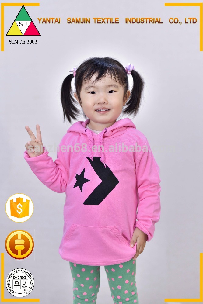新しいスタイルのファッションの女の子2016パーカーを身に着けている-キッズ服　パーカー、スウェットシャツ問屋・仕入れ・卸・卸売り