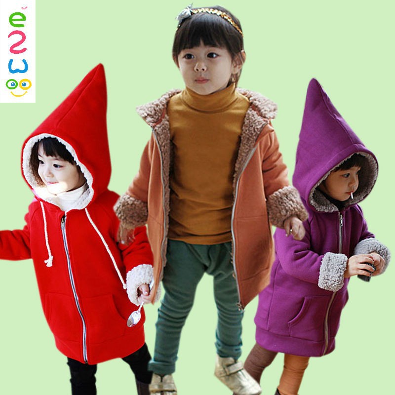 子供ファンシーファスナーポケットパーカー子供の冬のコート-キッズ服　パーカー、スウェットシャツ問屋・仕入れ・卸・卸売り