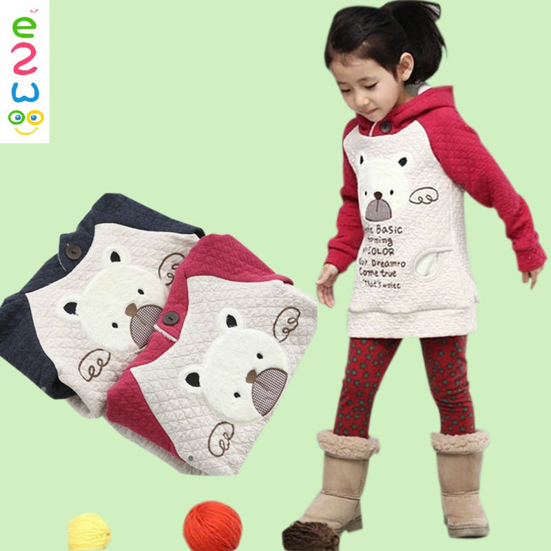 ファッショントレンド長袖パーカートップス子供女の子着用服用卸売-問屋・仕入れ・卸・卸売り