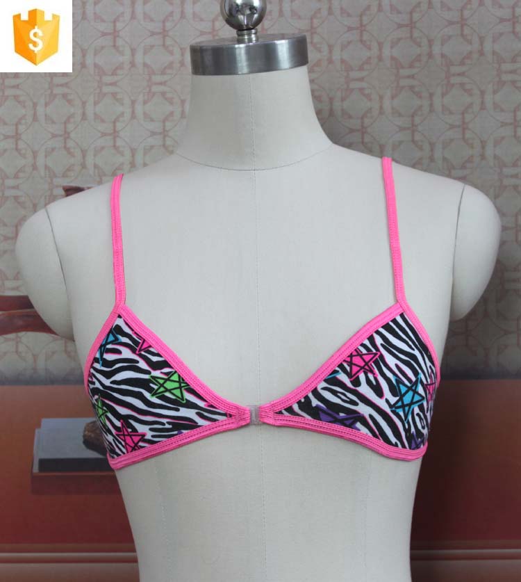 新しいデザインフロントホックシームレスブラセット女の子のブラジャー下着-キッズ用下着問屋・仕入れ・卸・卸売り