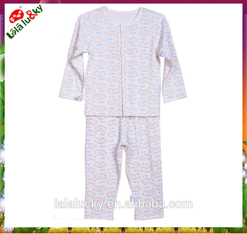 綿100％秋と冬の子供用パジャマパジャマ女の子オープンバストの子供のパジャマ-キッズ用下着問屋・仕入れ・卸・卸売り